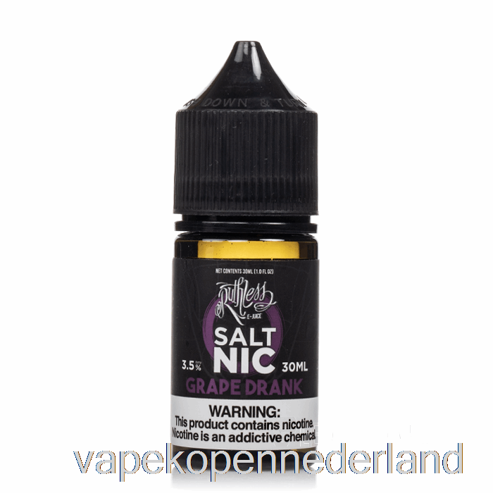 Vape Nederland Druivendrank - Meedogenloos Zout - 30ml 50mg